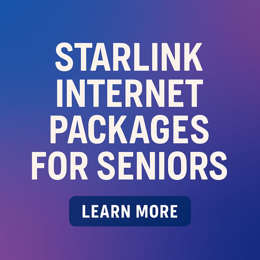 The Info Wire Facebook ad: Starlink Internet Packages For Seniors