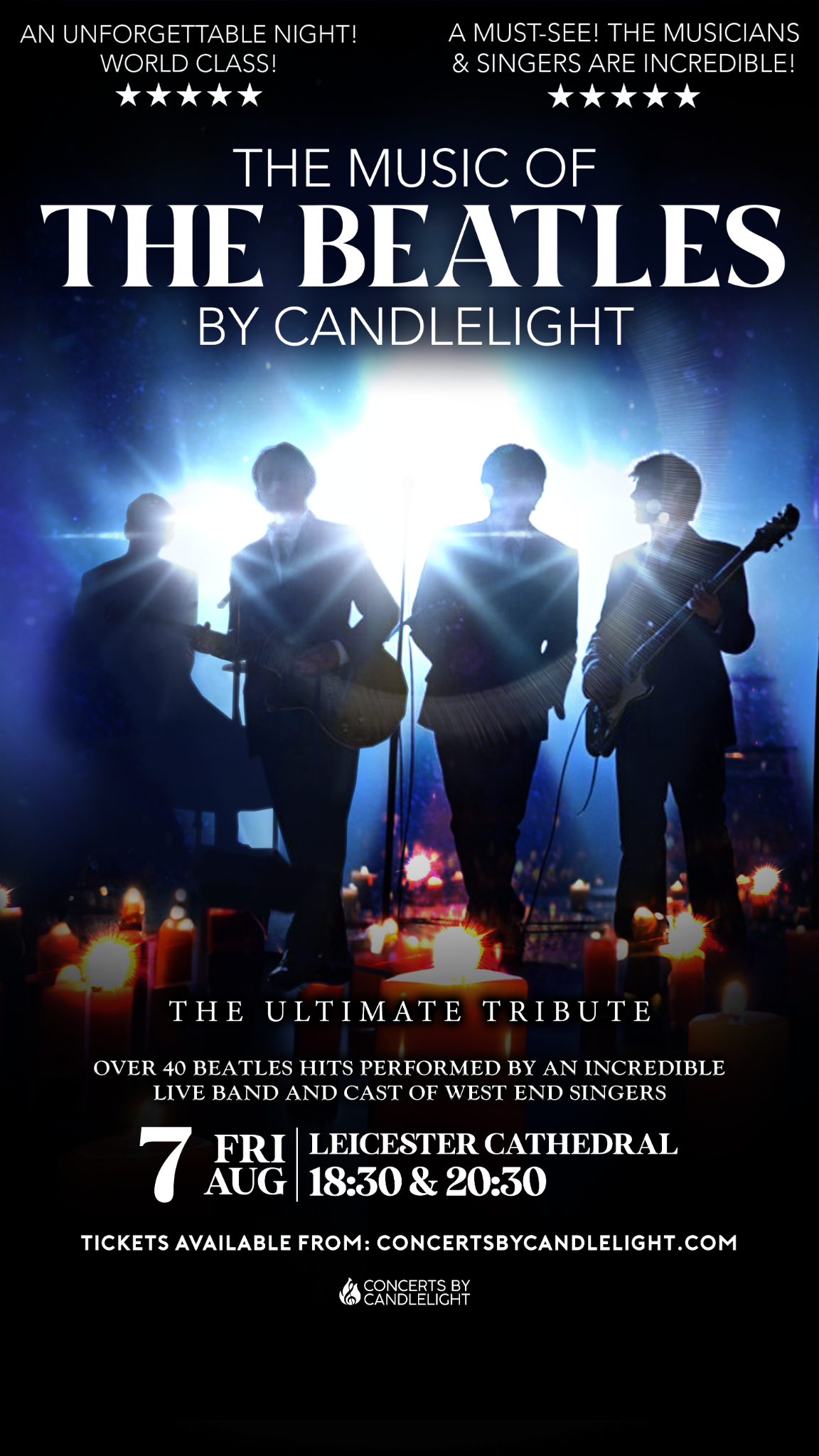 Concerts By Candlelight Facebook ad