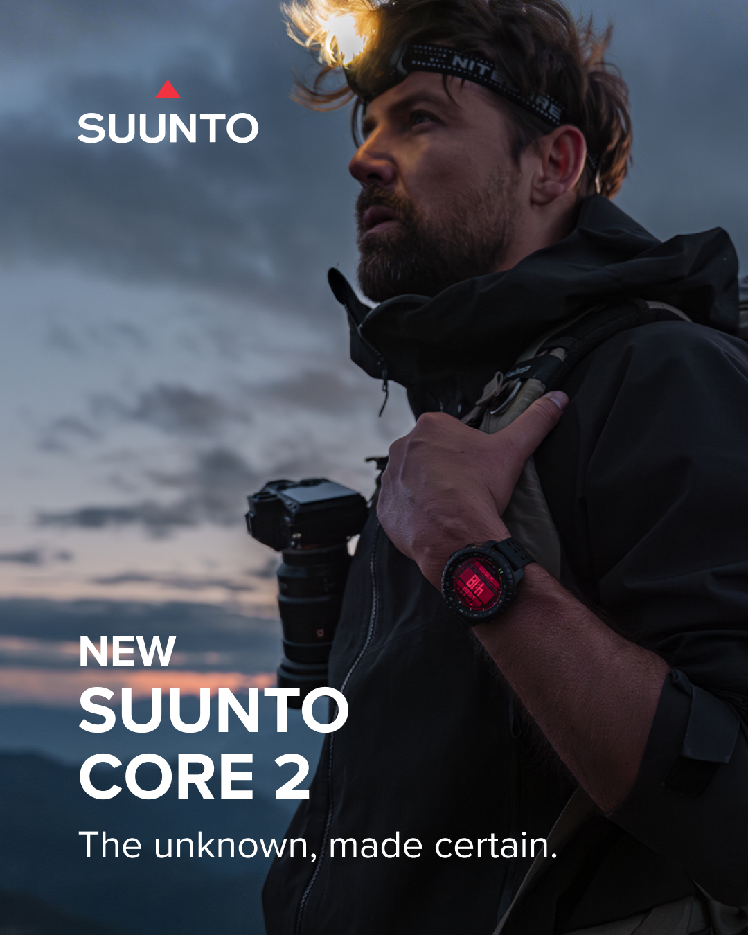 Suunto Facebook ad: New Suunto Core 2 Watch