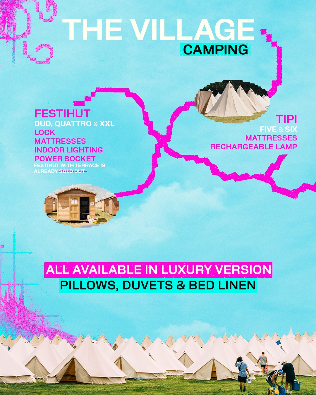 Dour Festival Facebook ad