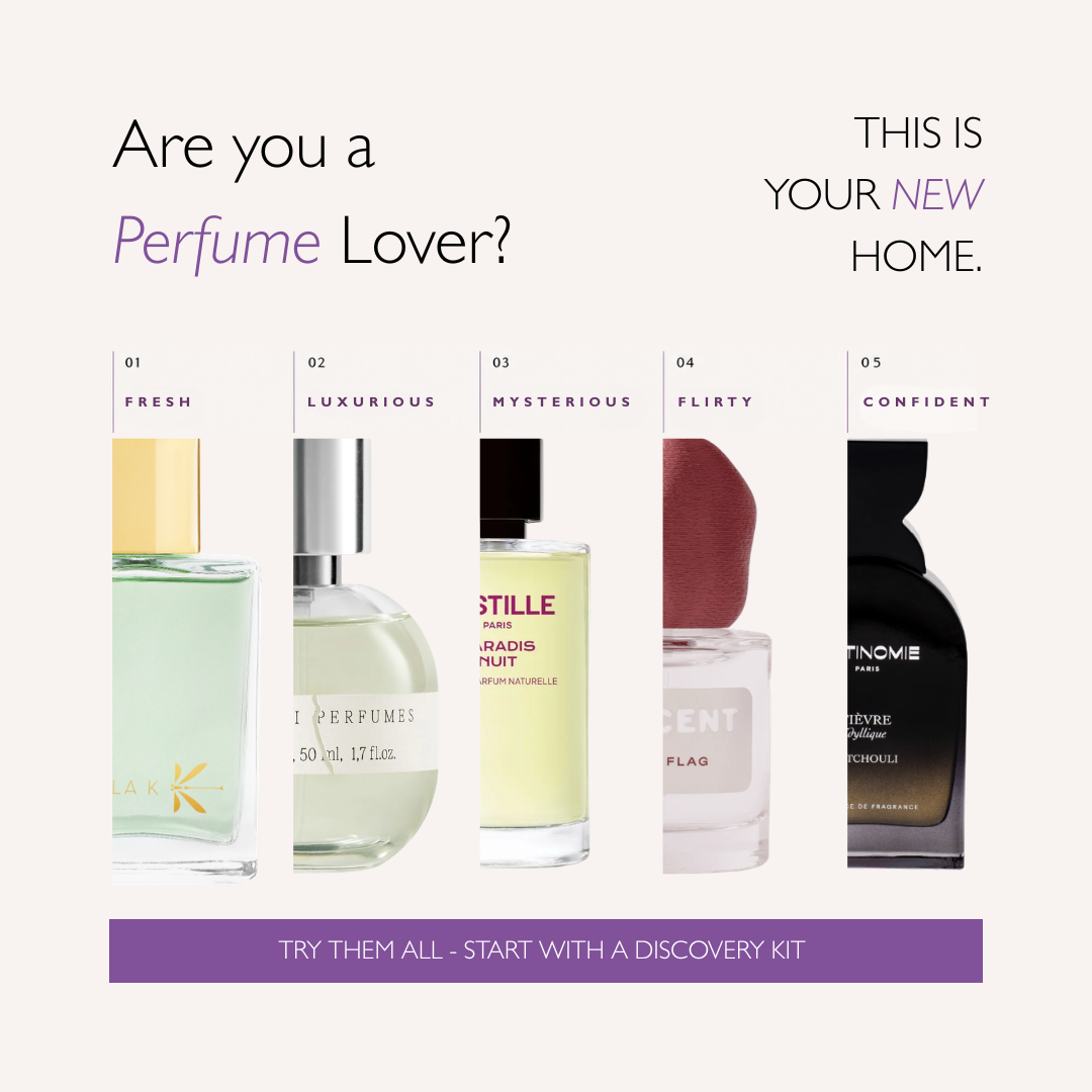 Siminouka Facebook ad: The perfume world you didn't know