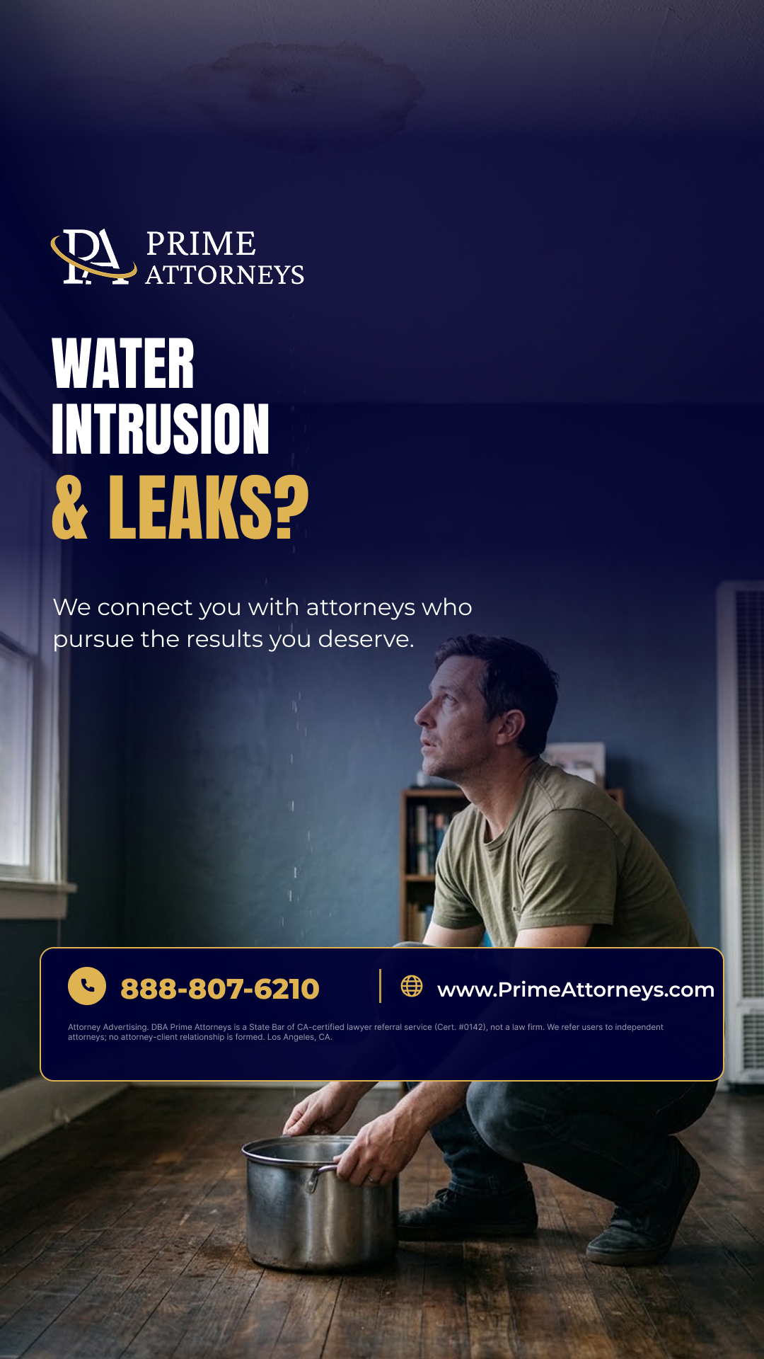 Prime Attorneys Facebook ad: Construction Defect Attorney