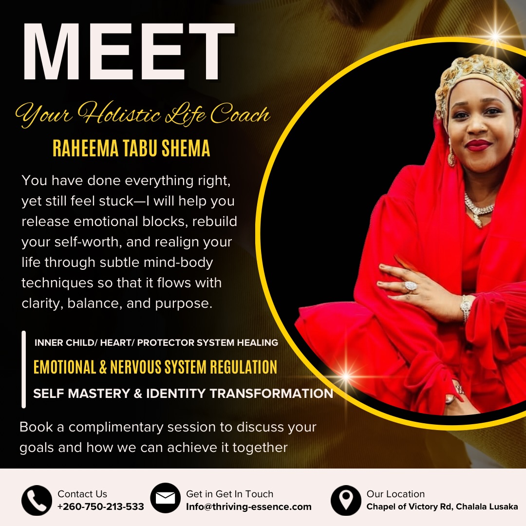 Thriving Essence Facebook ad: Get Discovery Call (Free) by Raheema Tabu on Selar