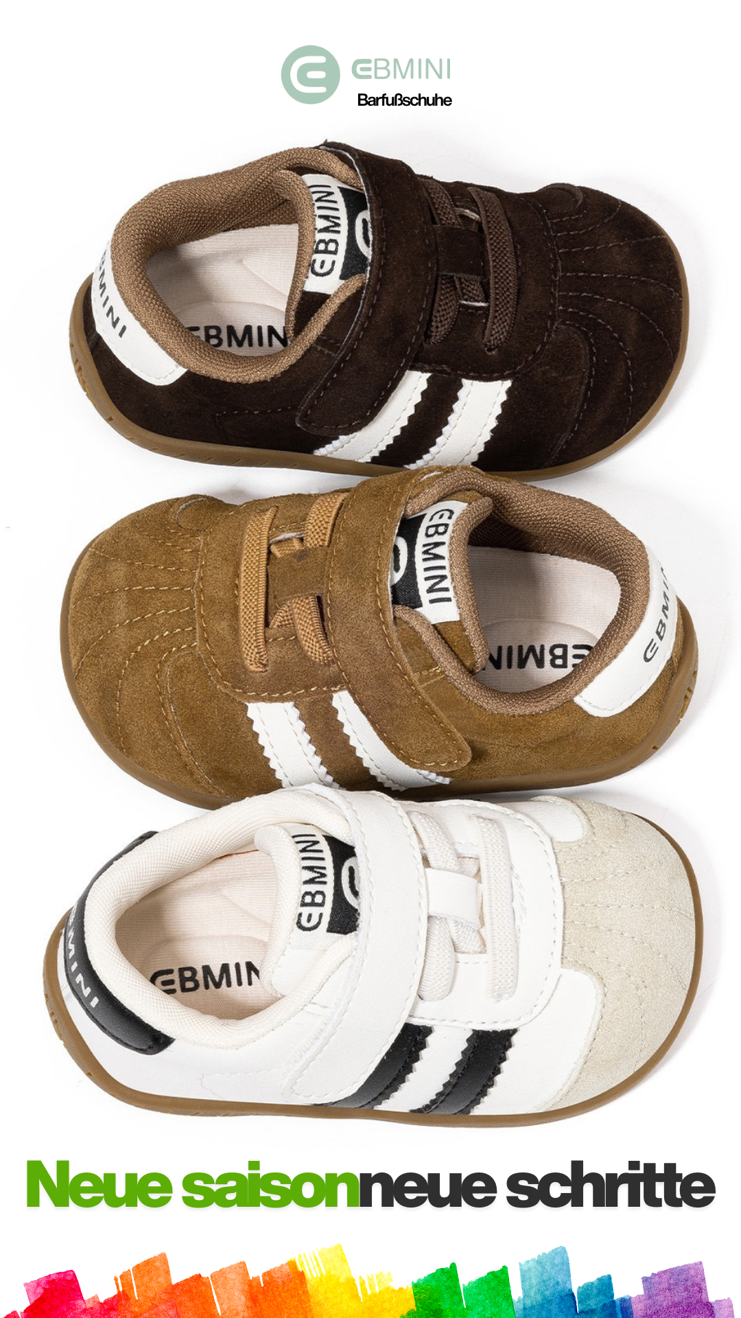 Ebmini - Kinder Barfußschuhe Facebook ad