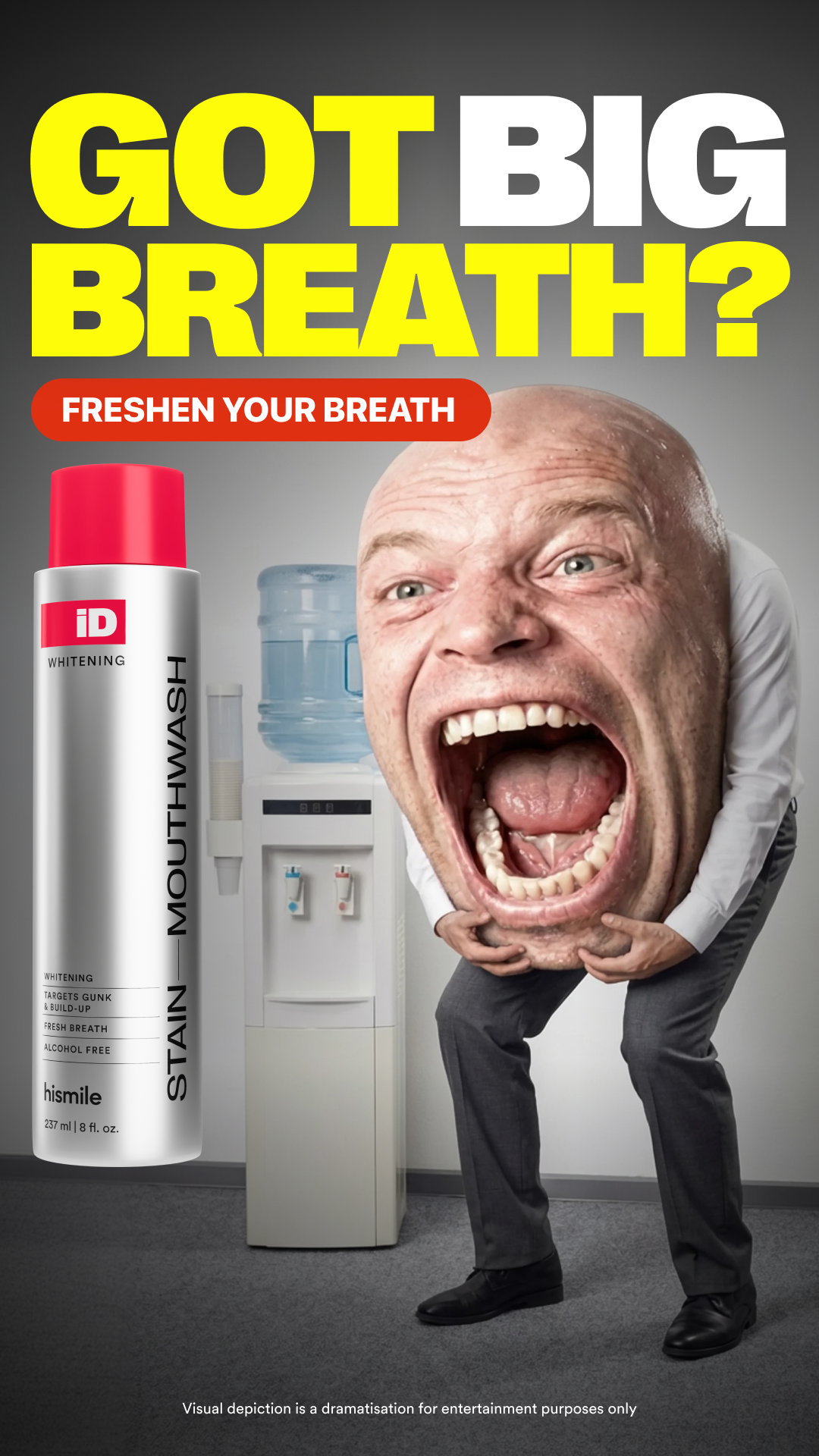 Hismile Facebook ad