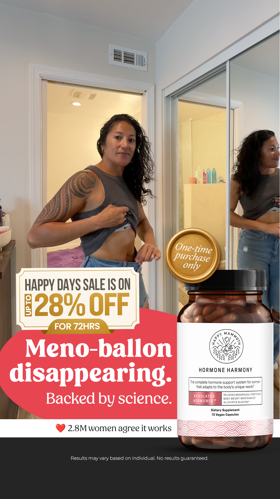 Happy Mammoth Facebook ad
