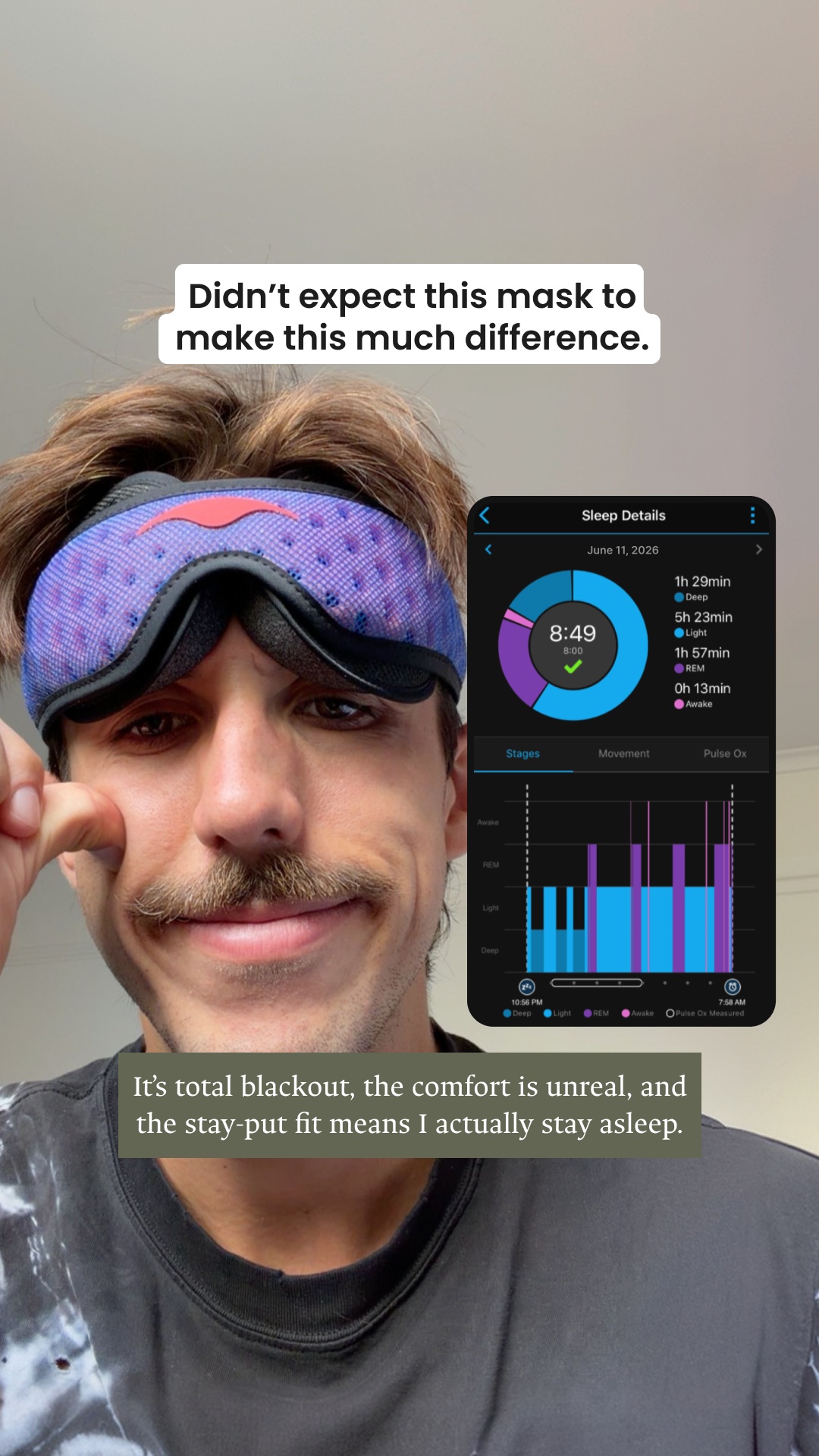 Manta Sleep Facebook ad