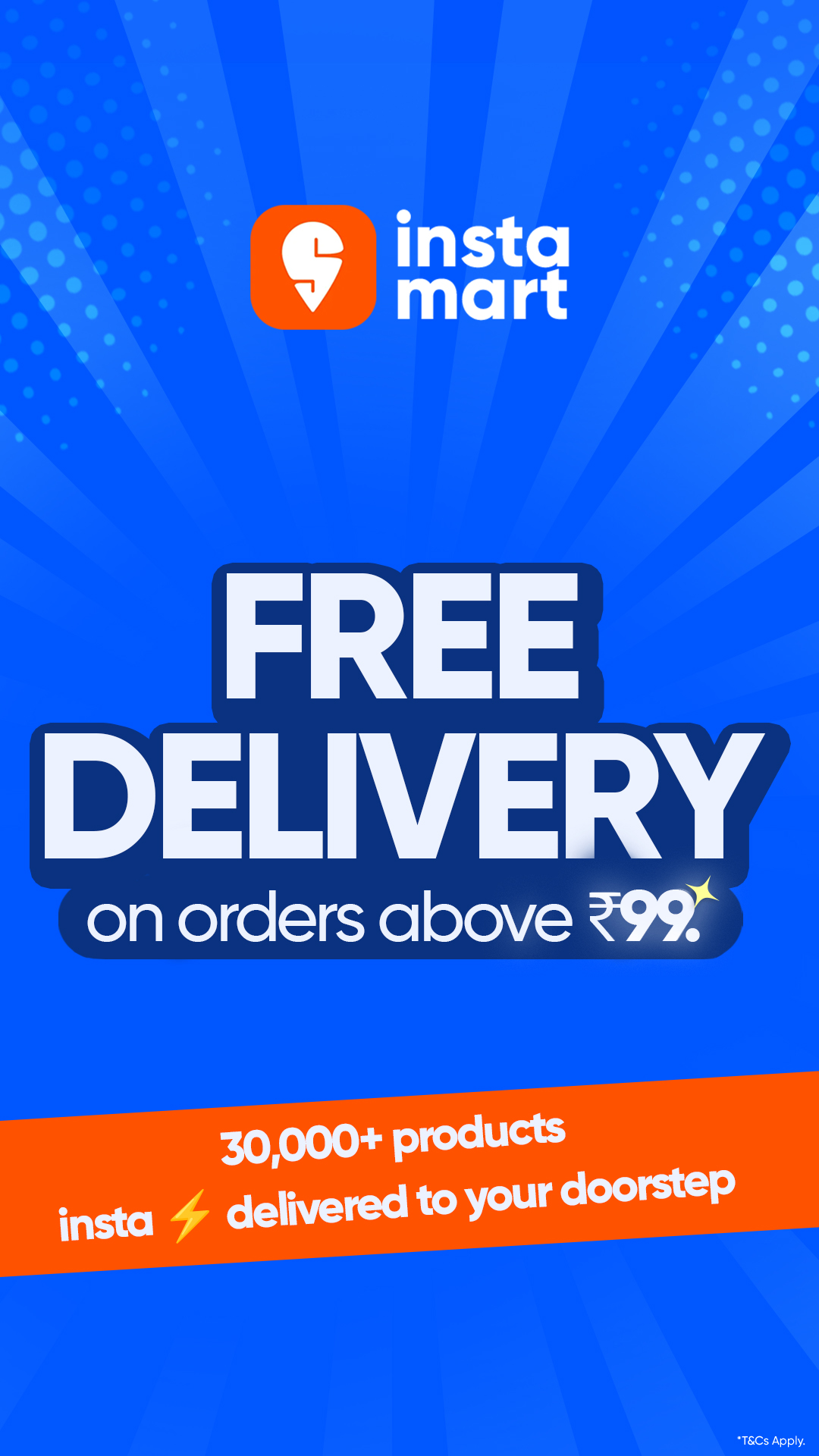 Swiggy Instamart Facebook ad