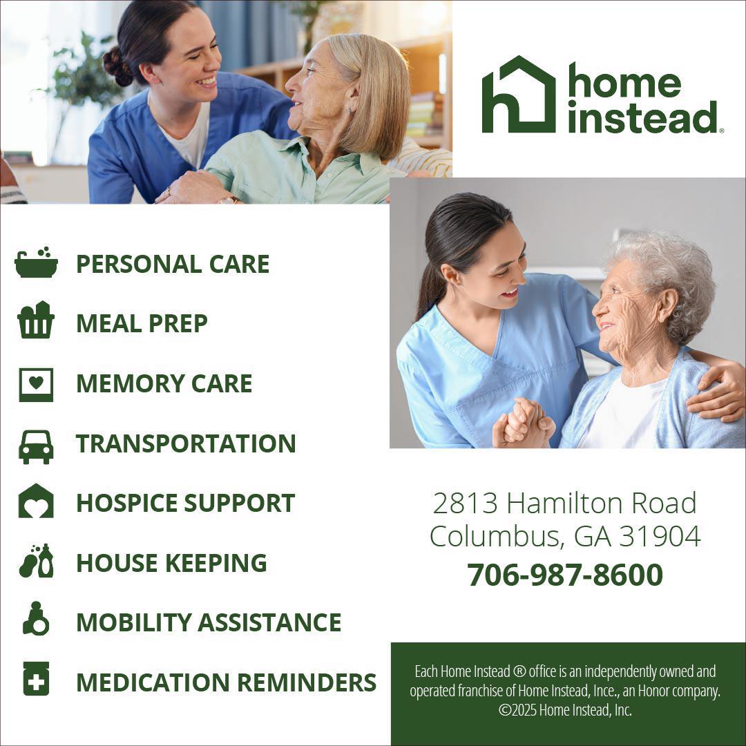 Home Instead Facebook ad: Home Instead Offers safe and reliable care for…