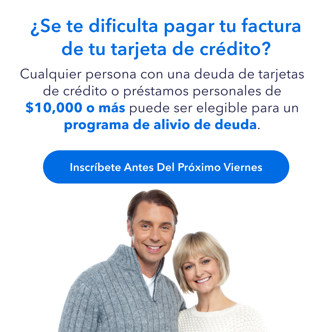 National Debt Relief Facebook ad