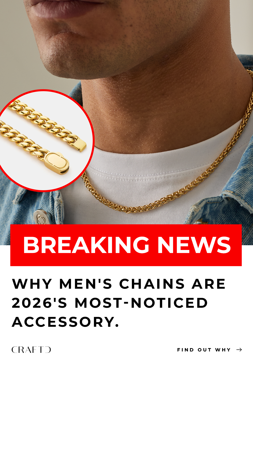 Craftd Facebook ad