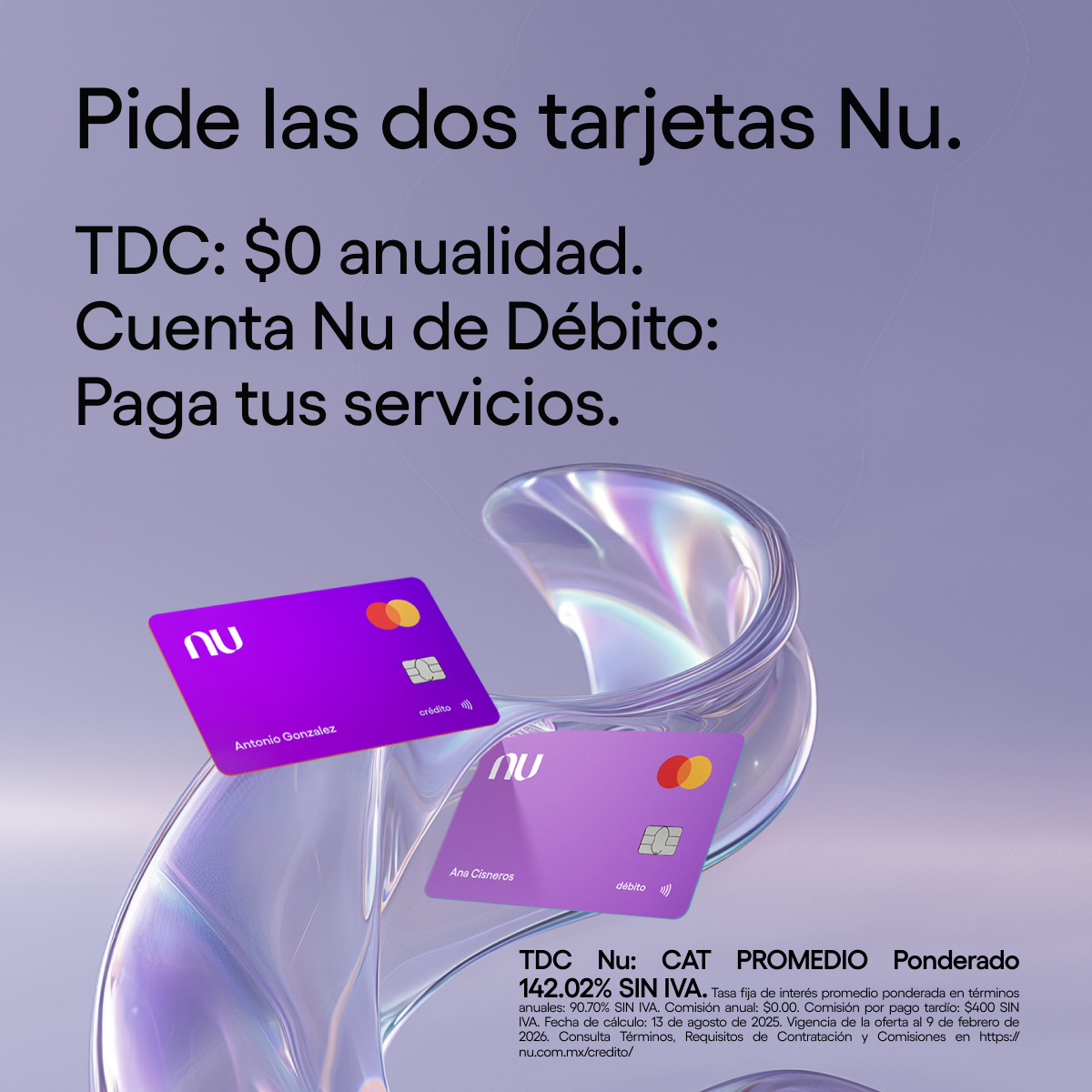 Nu México Facebook ad