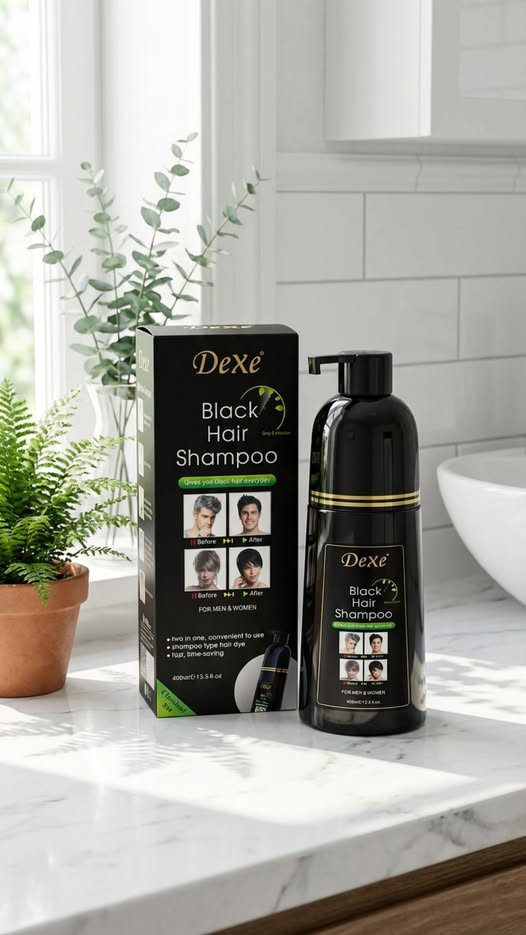 Dexe Hair Color Shampoo U.K Facebook ad