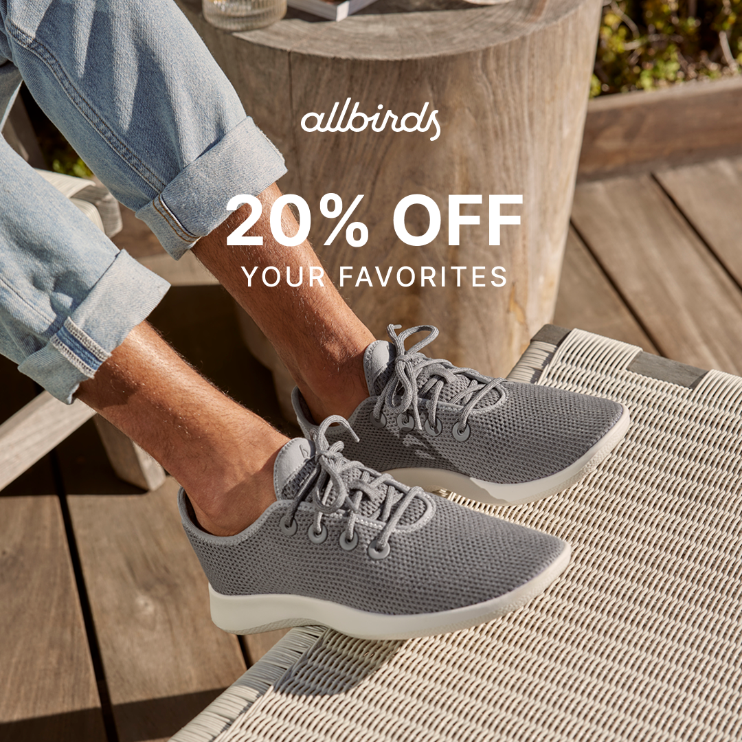 Allbirds Ireland Facebook ad