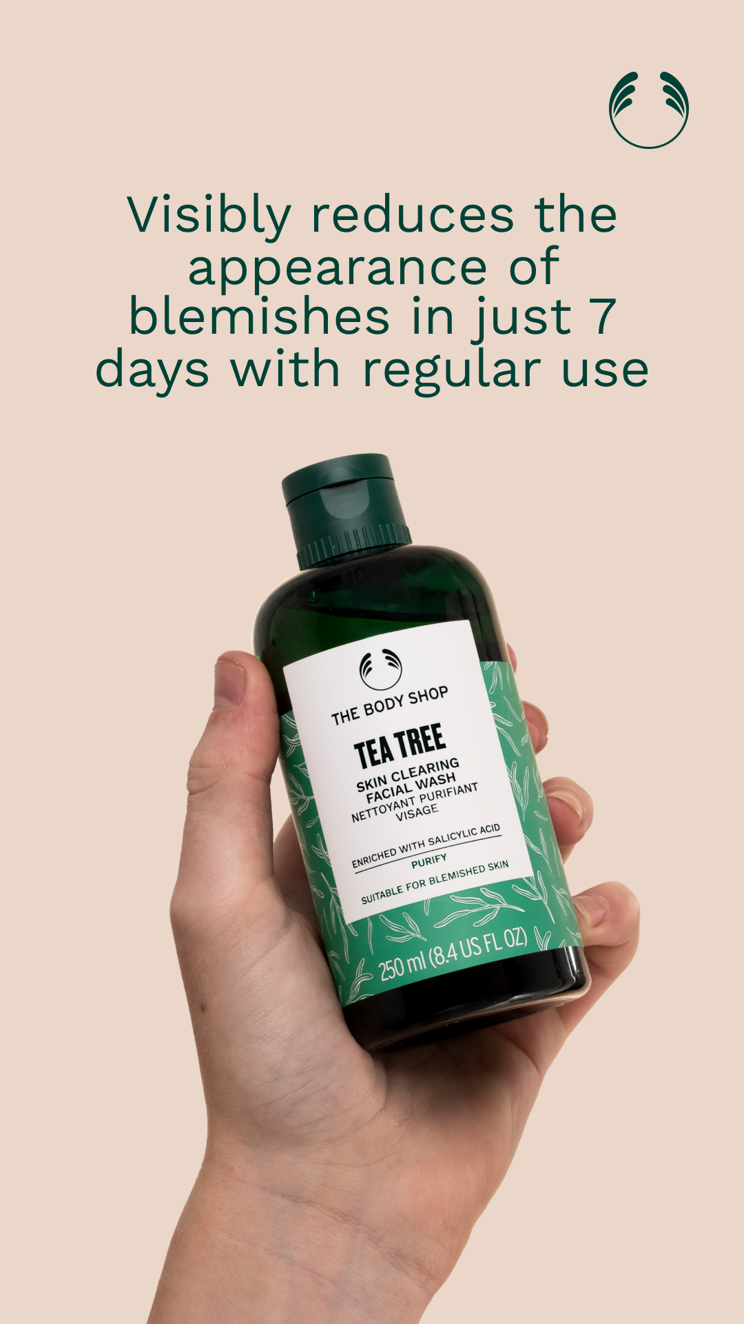 The Body Shop Facebook ad