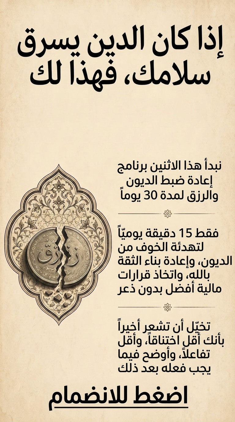 Advice from Imam Ibrahim Facebook ad
