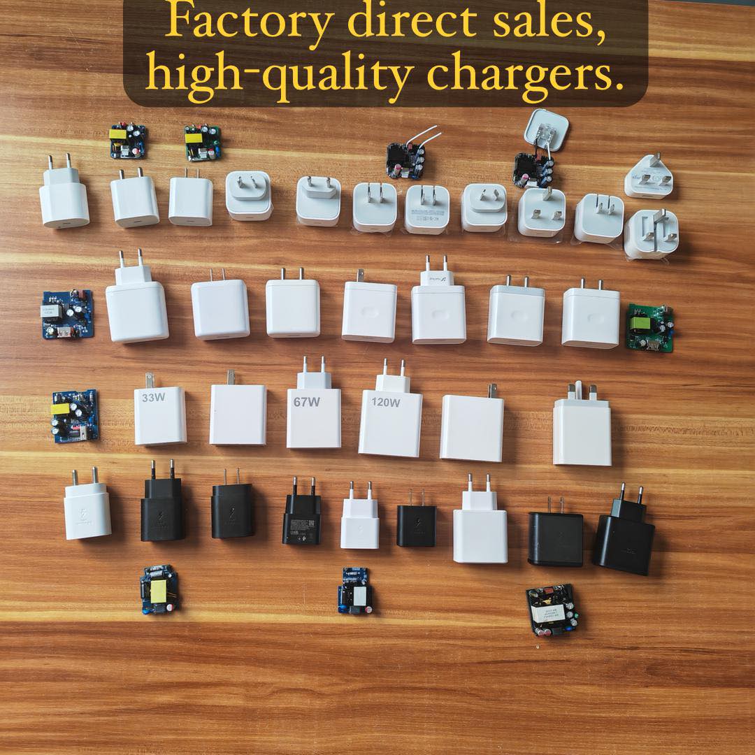 Charger and Data cable factory Facebook ad: Factory direct sales, high-quality chargers.