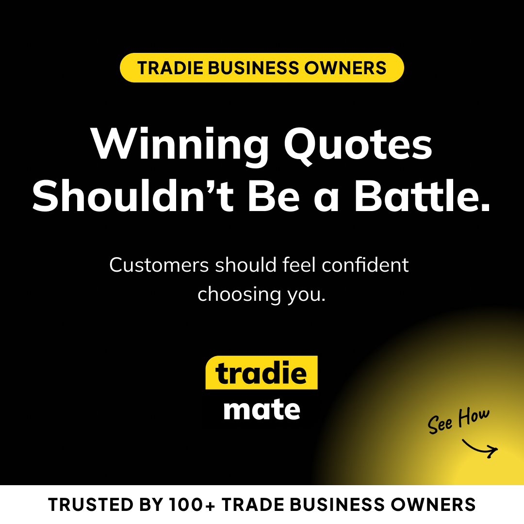 Tradiemate.au Facebook ad