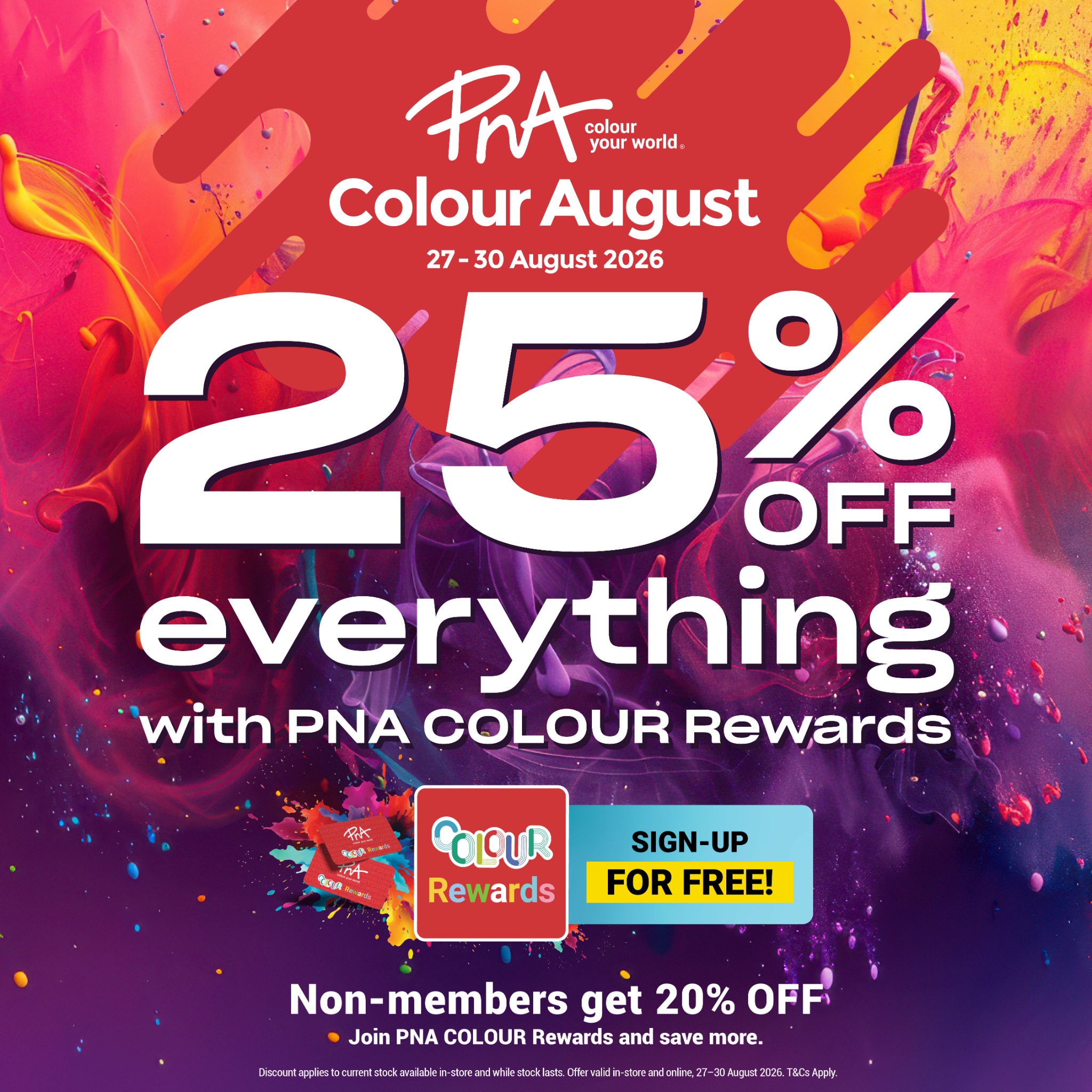 PNA - Colour your World Facebook ad