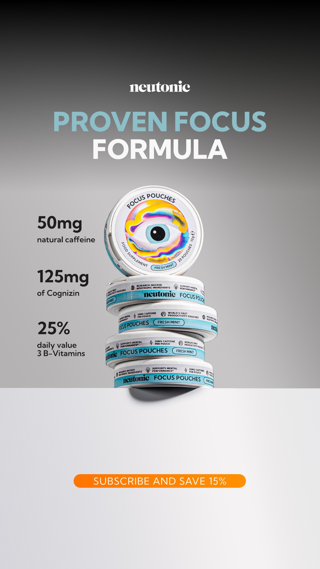Neutonic Facebook ad: There’s a better way to focus.
