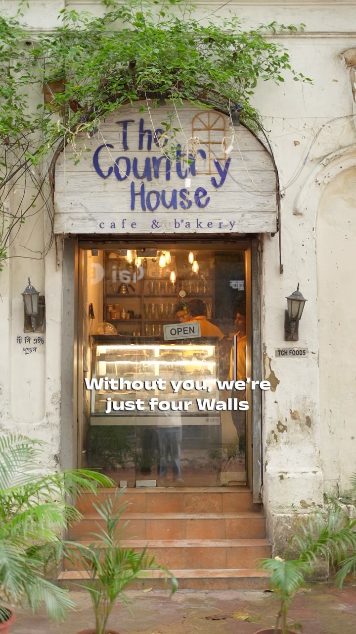 The Country House Cafe Facebook ad: Without YOU? we’re nothing