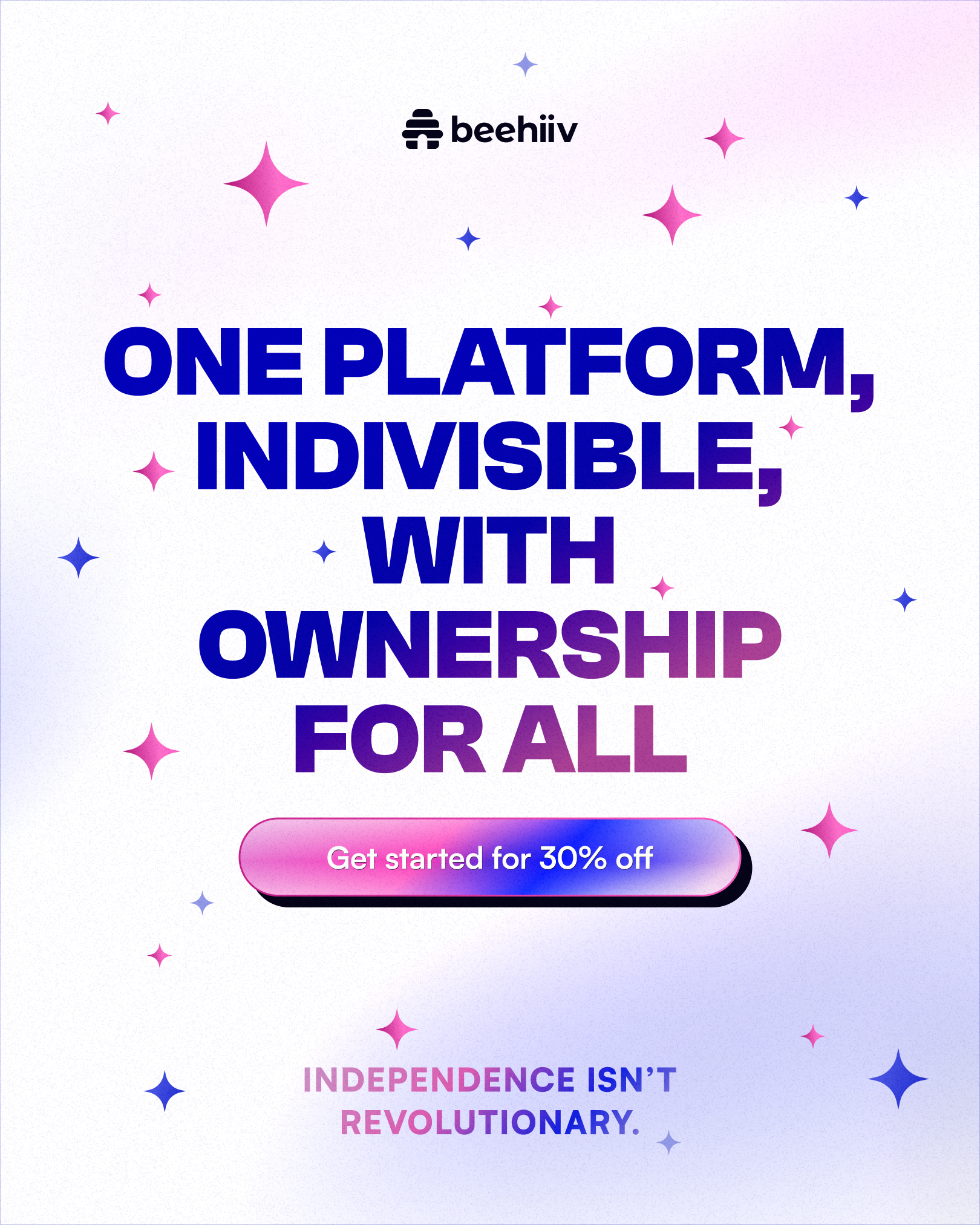 beehiiv Facebook ad