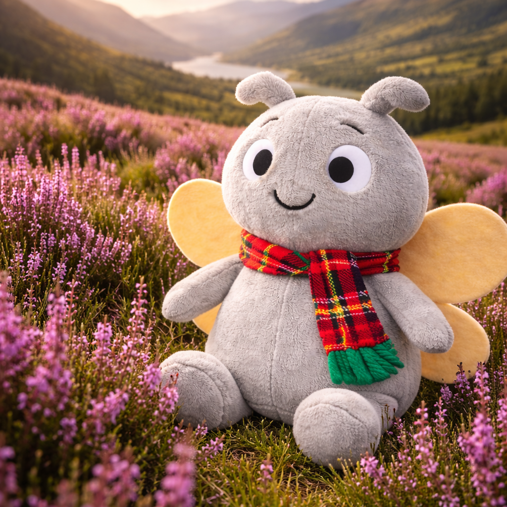 Mhairi the Midge Facebook ad: Scotland's Teeniest Treasure!