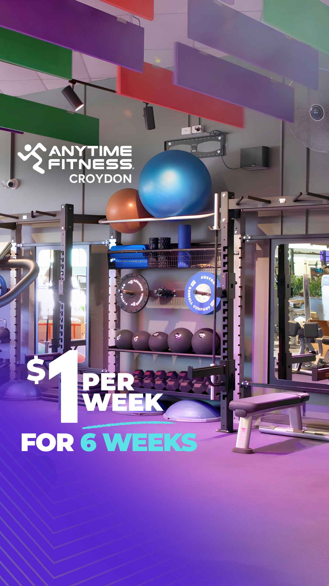 Anytime Fitness Facebook ad