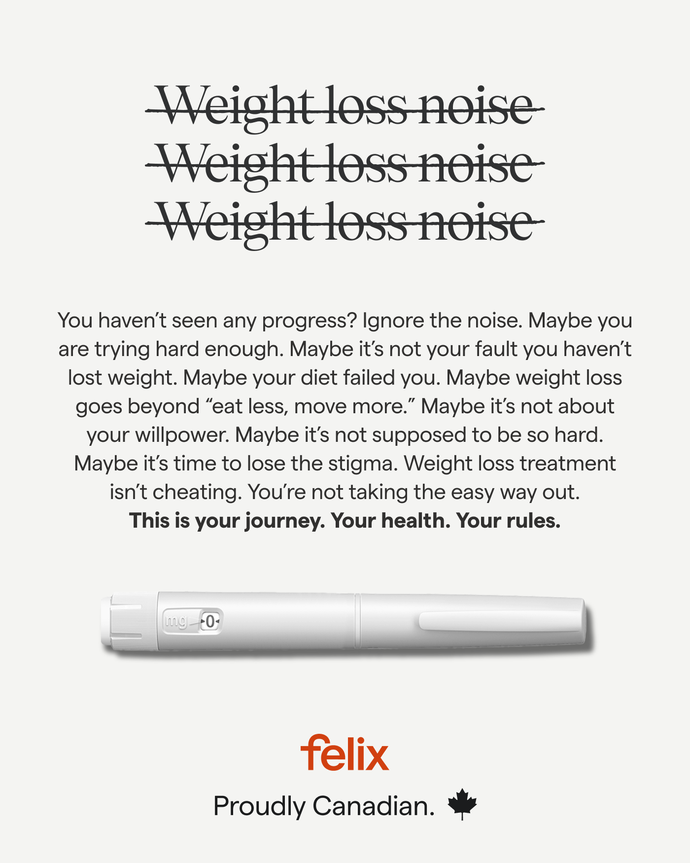 Felix Health Facebook ad