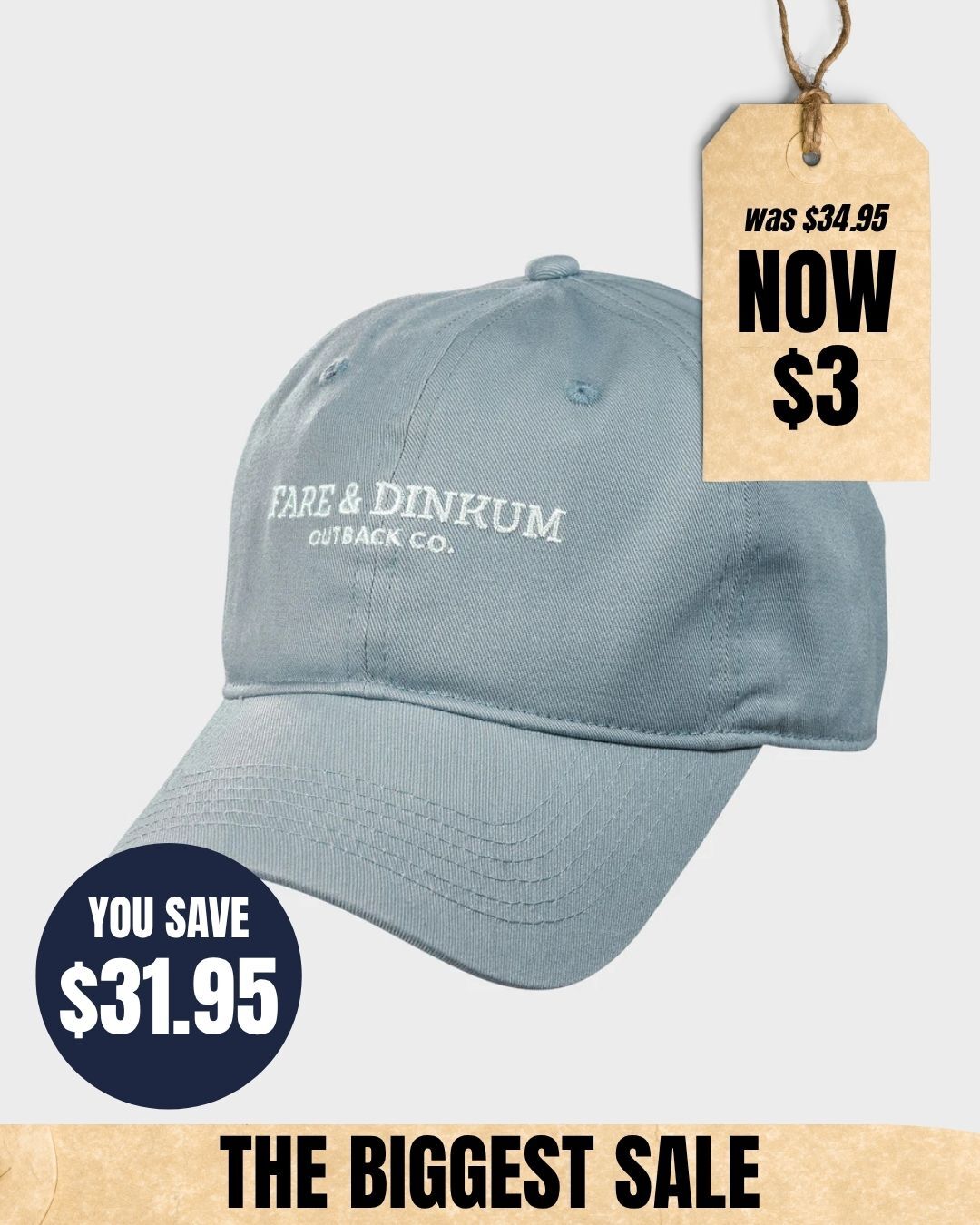 Fare & Dinkum Facebook ad