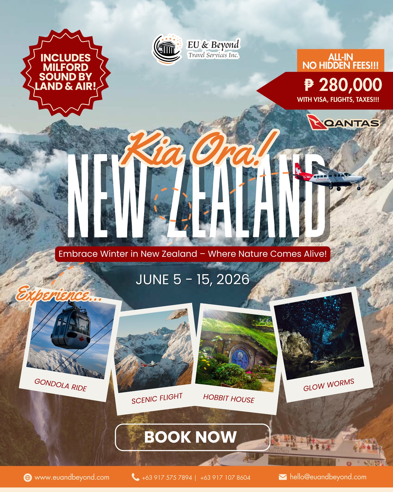 EU & Beyond Travel Facebook ad