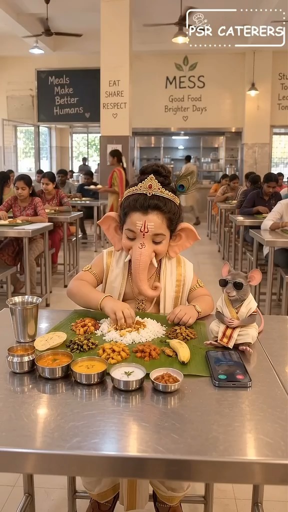 PSR Caterers Facebook ad: Happy Vinayaka Chavithi from PSR Caterers!