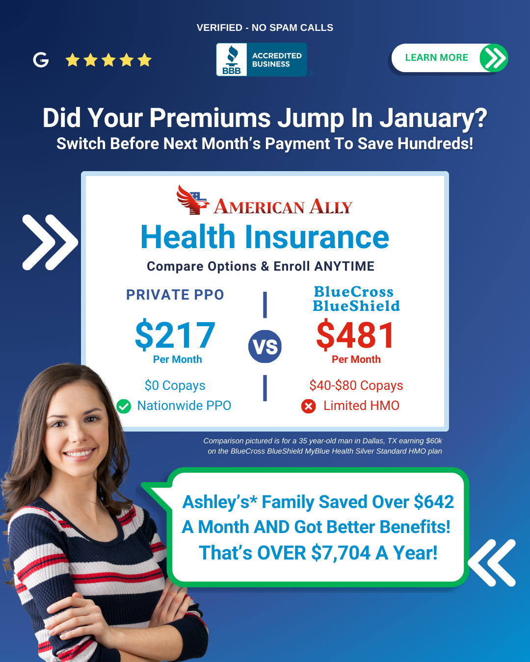 American Ally Facebook ad