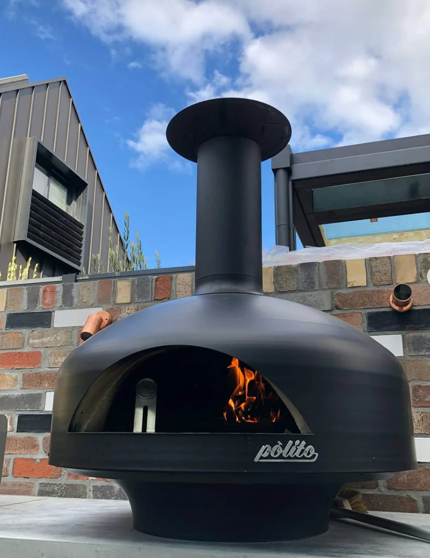 Polito Wood Fire Ovens Facebook ad: Wood Fire Pizza Oven