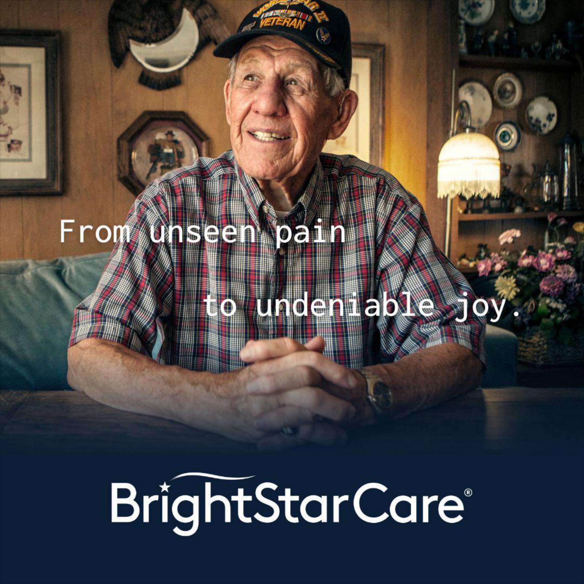 BrightStar Care of Hayward / Fremont Facebook ad: Veteran Care That Comes to You