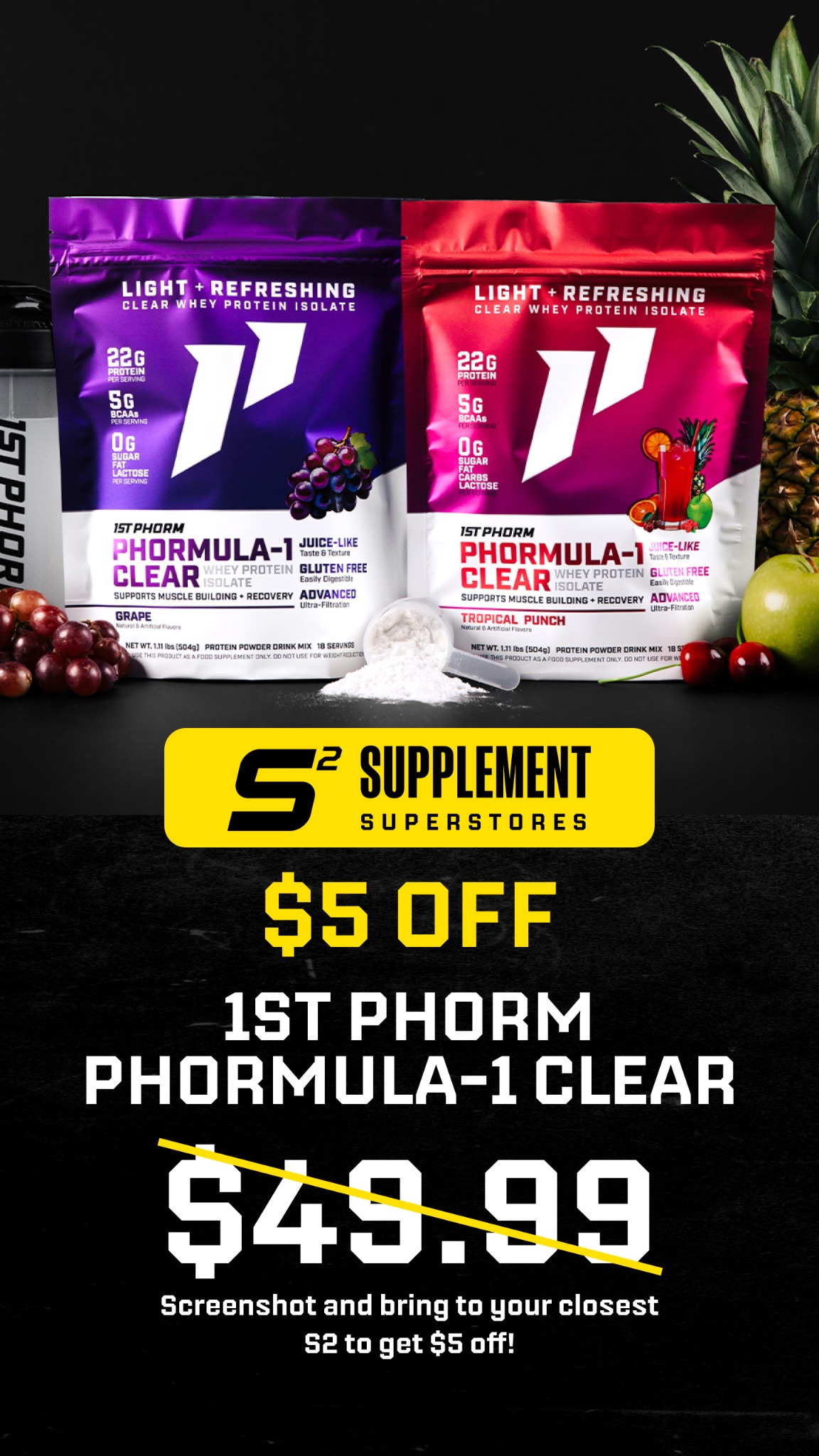 Supplement Superstores Facebook ad
