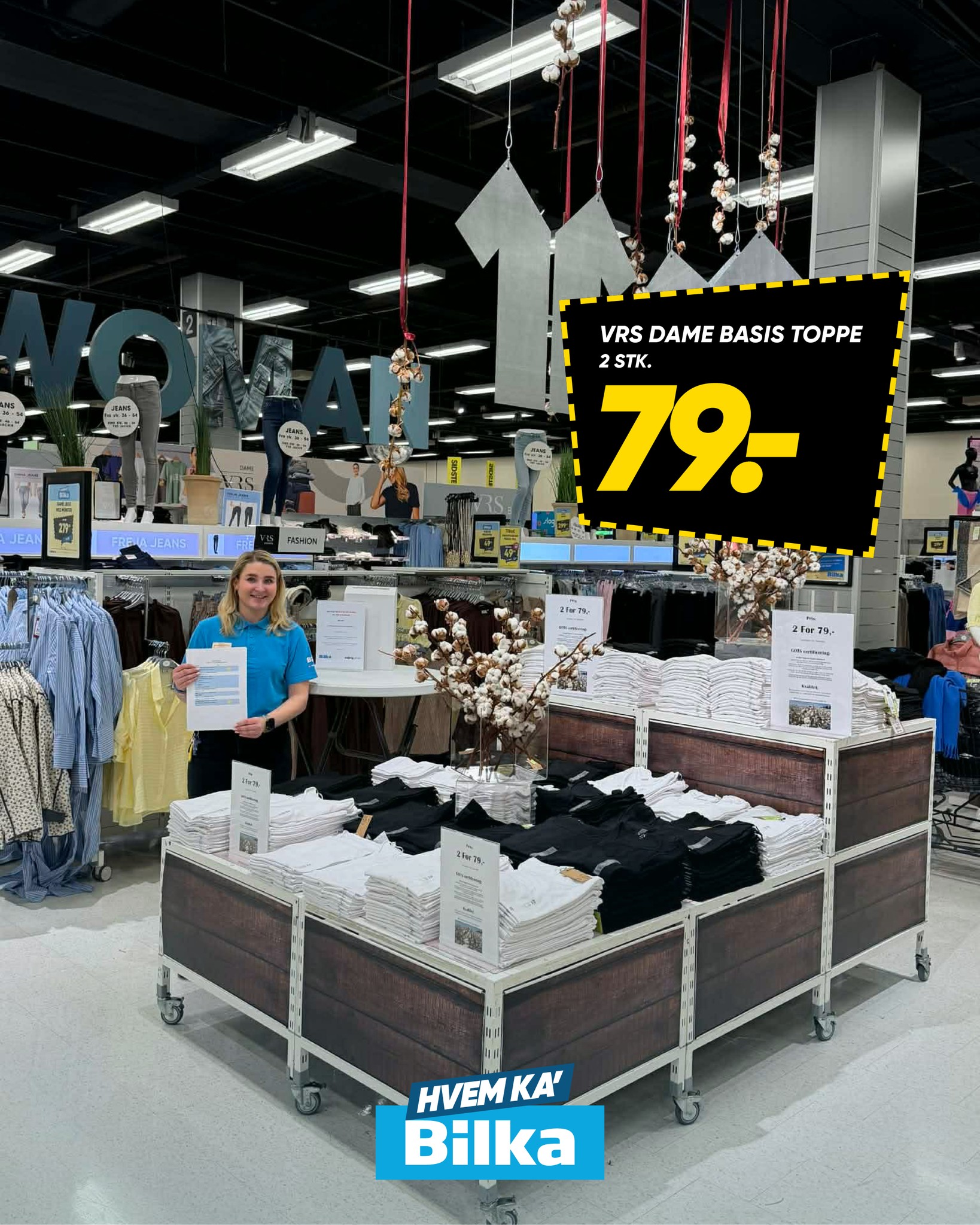 Bilka Facebook ad: Se mere i avisen