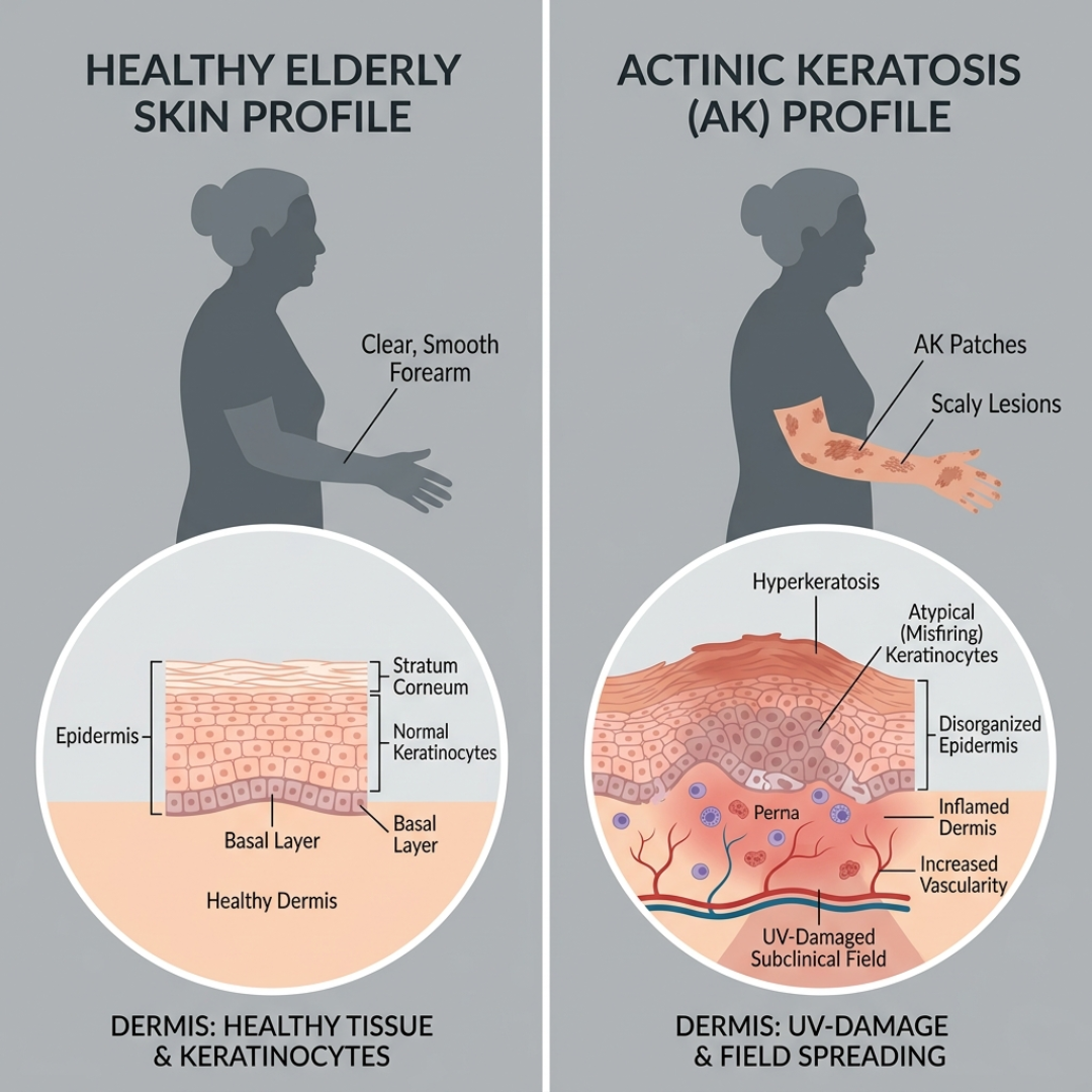 Actinic Keratosis Reset Facebook ad