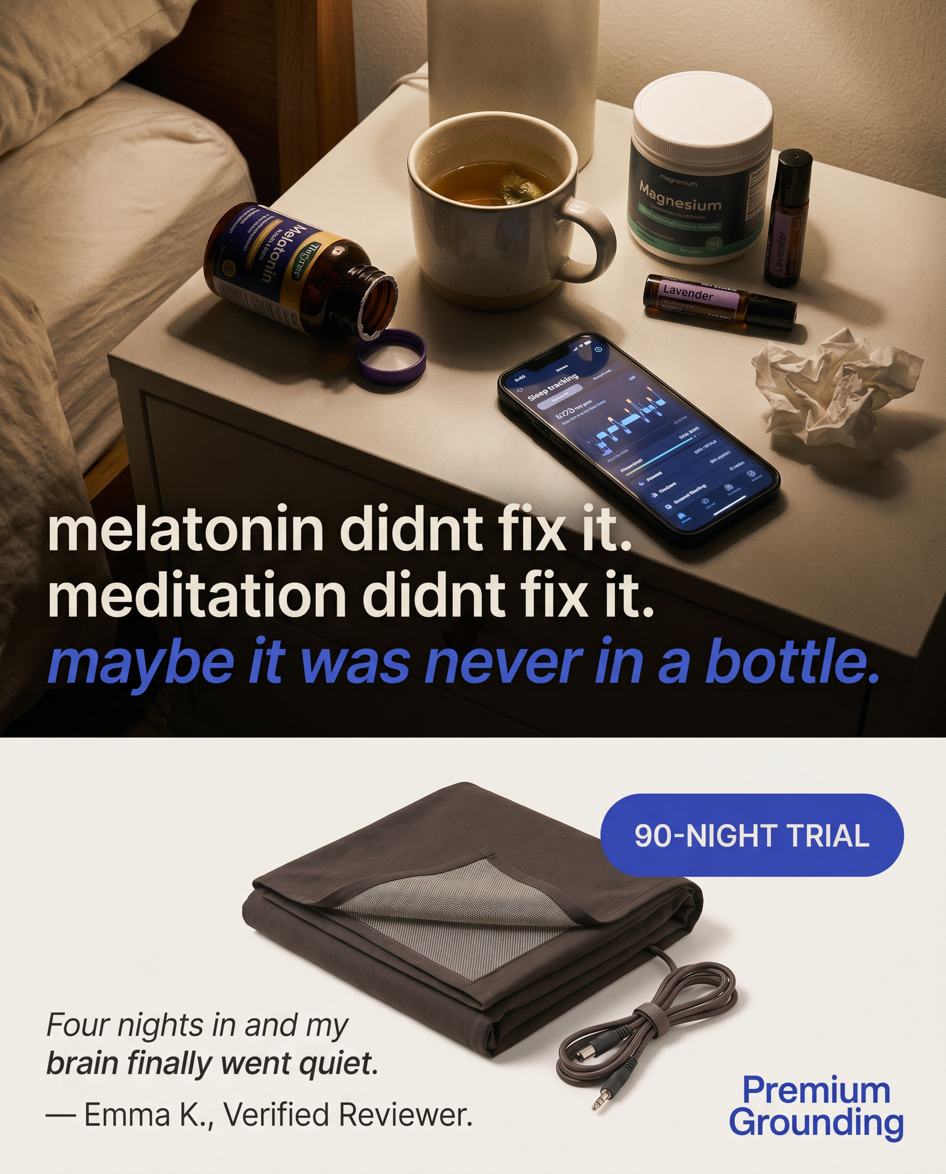 Premium Grounding  Facebook ad