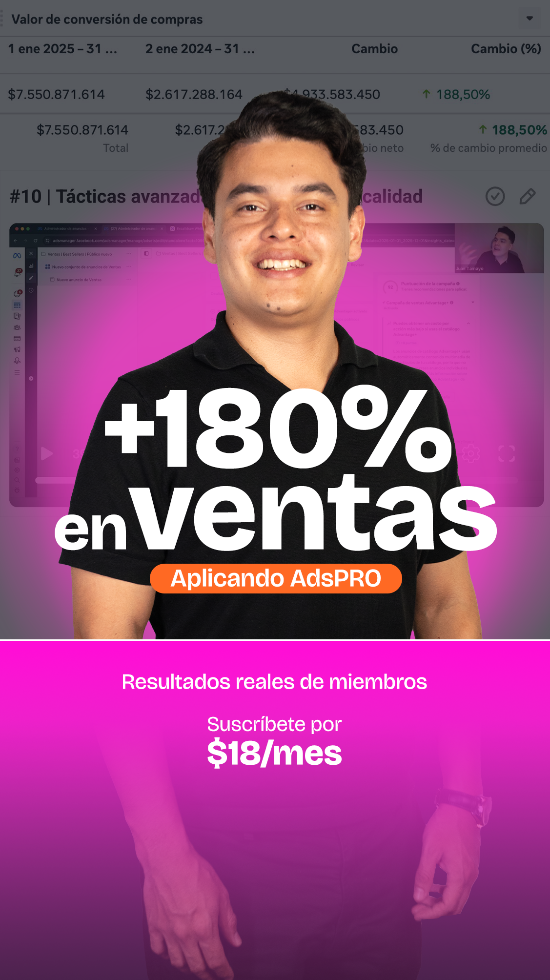 Juan Tamayo Facebook ad