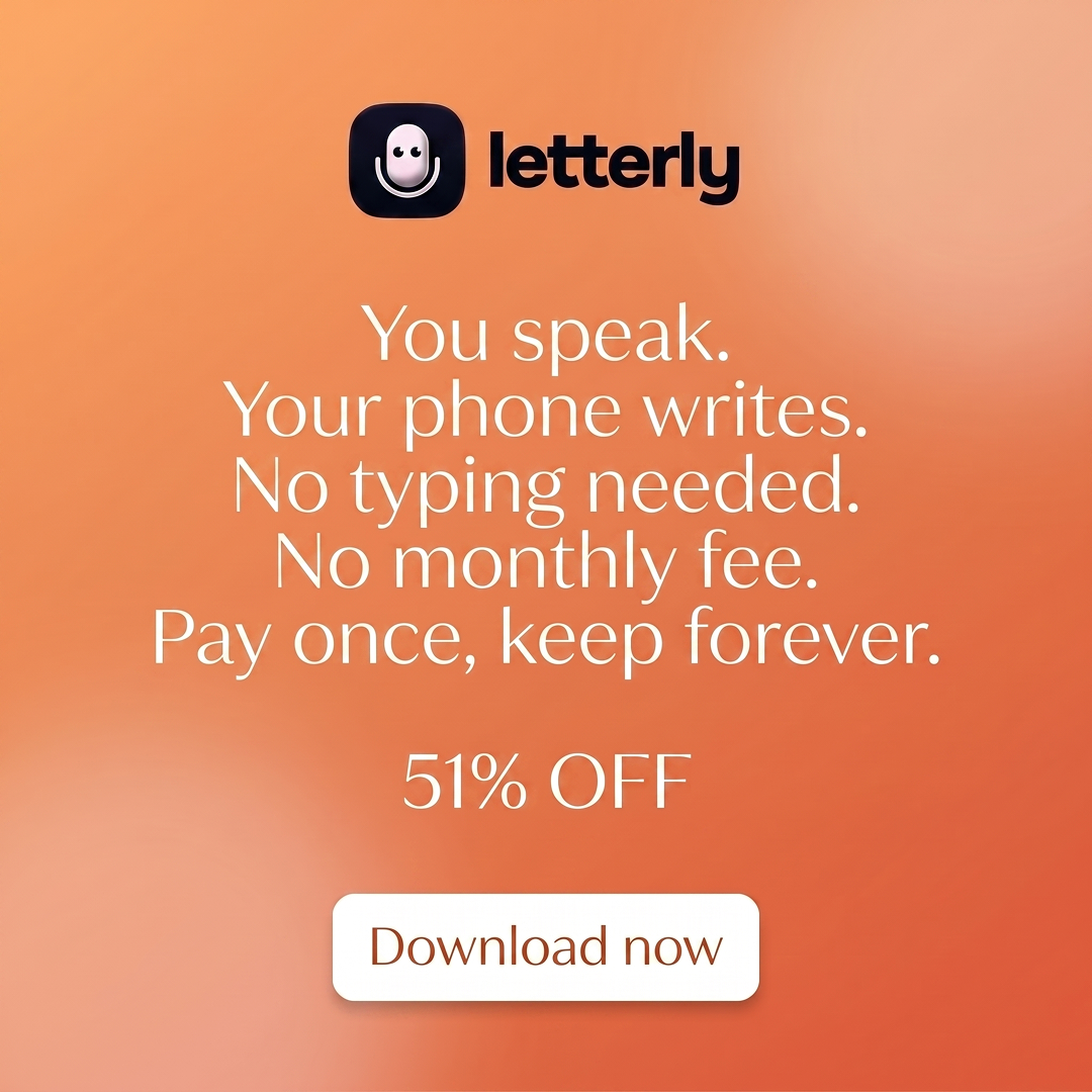 Letterly Facebook ad