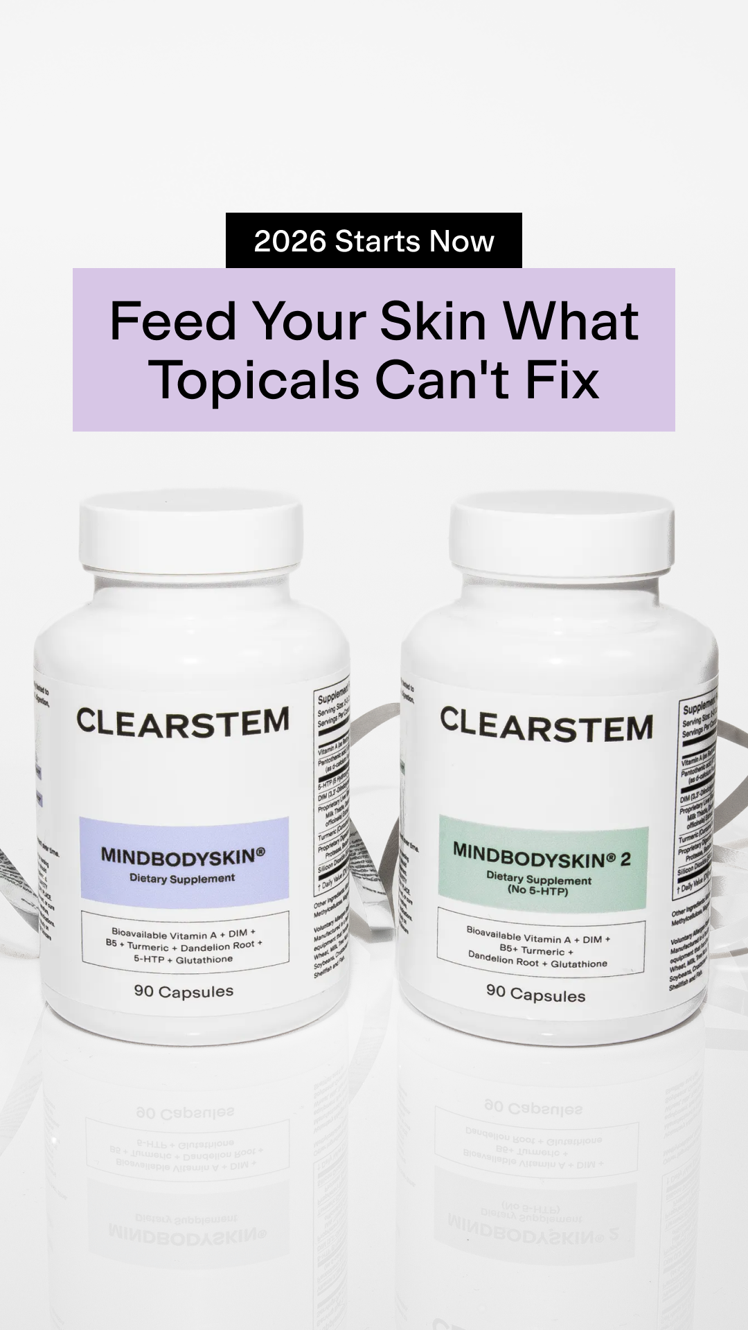 CLEARSTEM Skincare Facebook ad