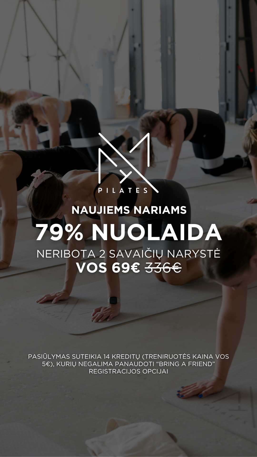 My Pilates Facebook ad