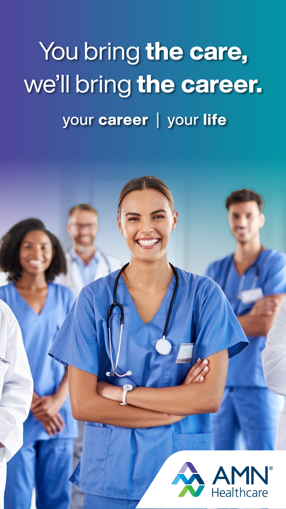 AMN Healthcare Facebook ad