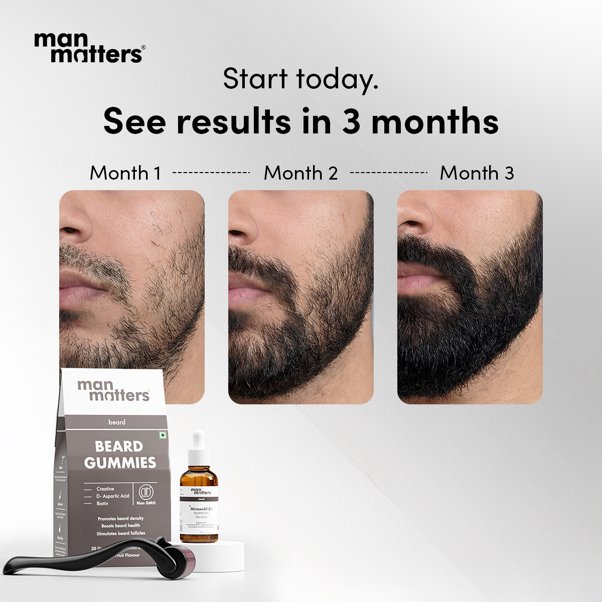 Hair Matters by Man Matters Facebook ad