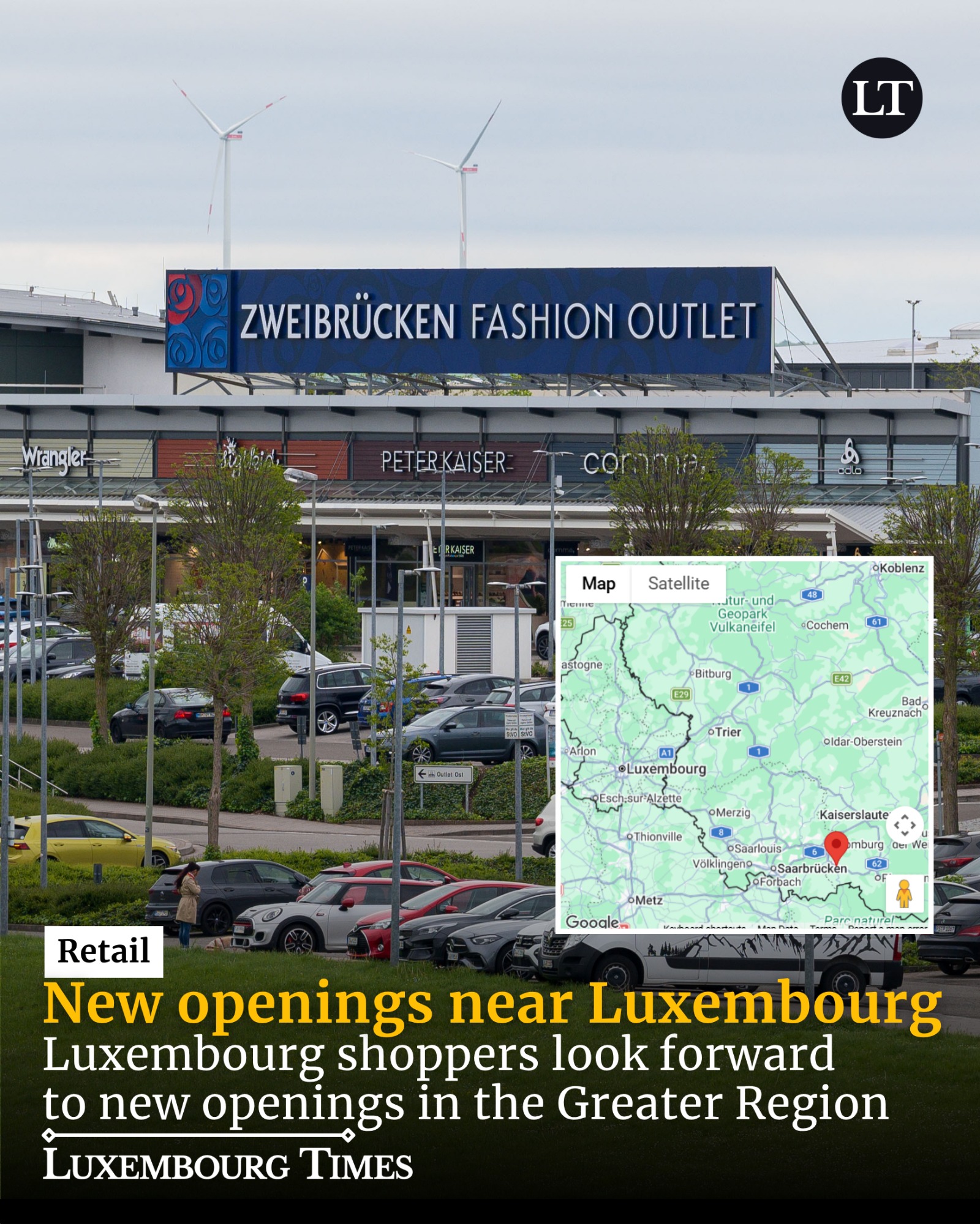 Luxembourg Times Facebook ad: Planning a shopping trip?