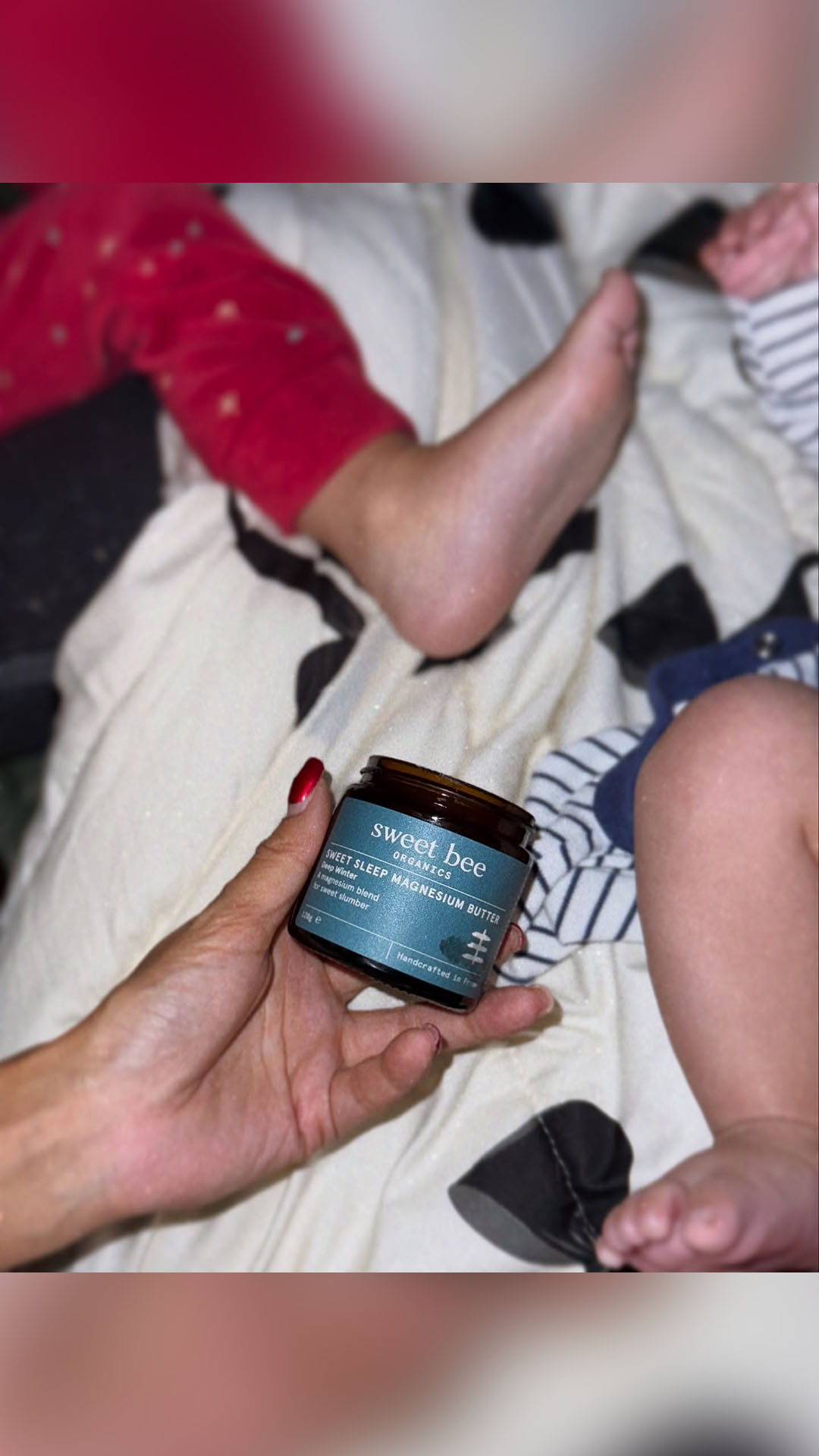 Sweet Bee Organics Facebook ad