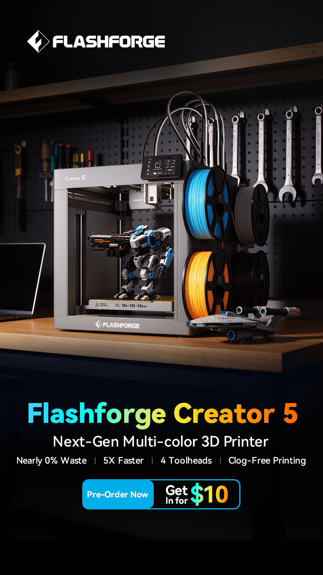 Flashforge Facebook ad