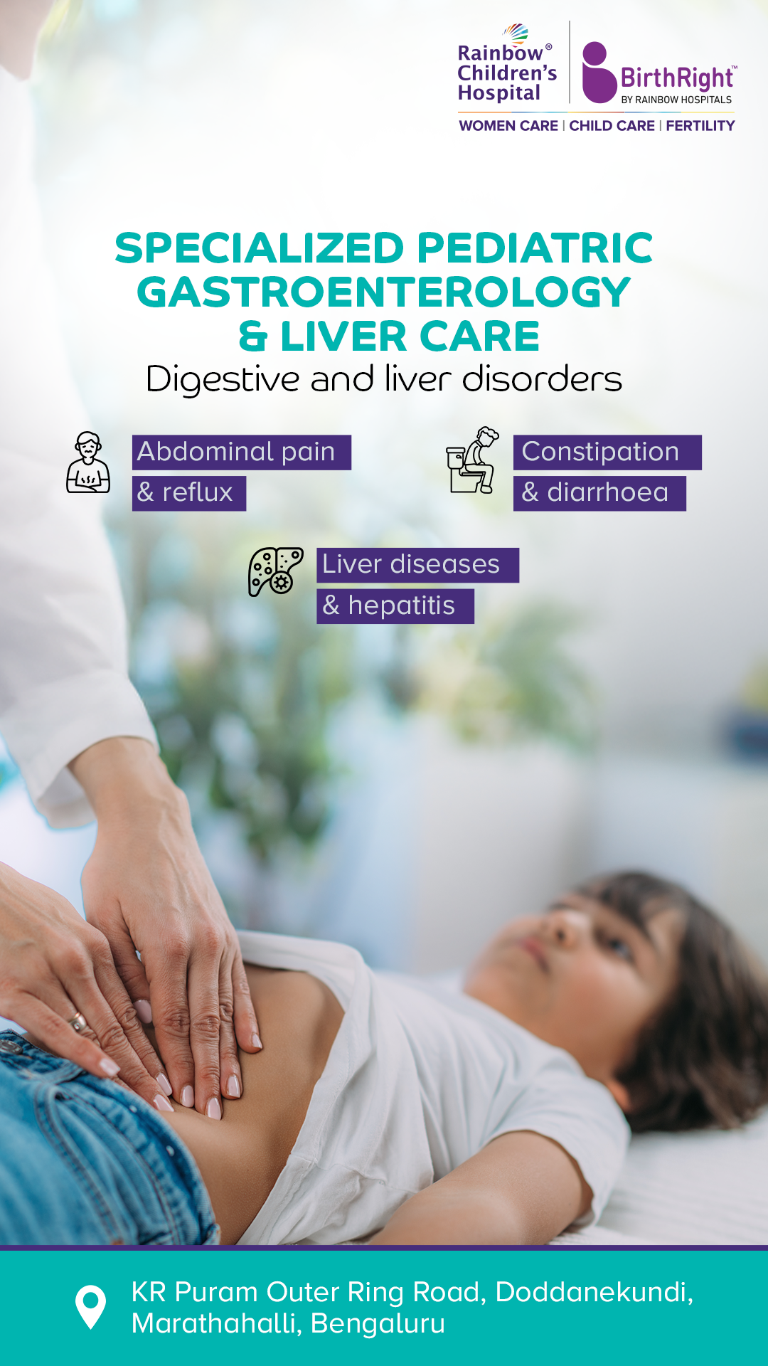 Rainbow Hospitals Facebook ad