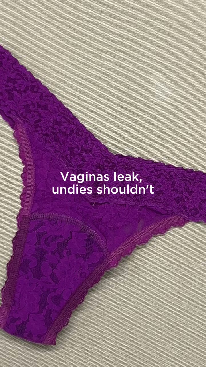 Saaltco Facebook ad: Lacy + leakproof? No compromise.